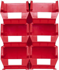 Triton - 65 Lb. Load Capacity, 14-3/4" Deep, Multi-Colored Polypropylene Bin System - 7" High x 8-1/4" Wide x 14-3/4" Long - Industrial Tool & Supply