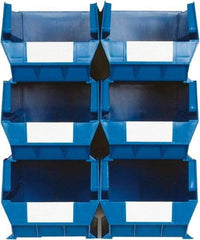 Triton - 65 Lb. Load Capacity, 14-3/4" Deep, Multi-Colored Polypropylene Bin System - 7" High x 8-1/4" Wide x 14-3/4" Long - Industrial Tool & Supply