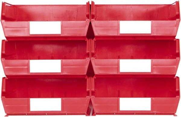 Triton - 55 Lb. Load Capacity, 10-7/8" Deep, Multi-Colored Polypropylene Bin System - 5" High x 11" Wide x 10-7/8" Long - Industrial Tool & Supply