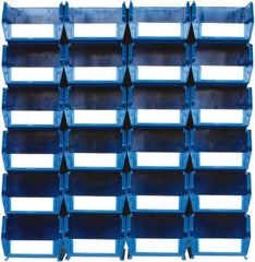 Triton - 12 Lb. Load Capacity, 7-3/8" Deep, Multi-Colored Polypropylene Bin System - 3" High x 4-1/8" Wide x 7-3/8" Long - Industrial Tool & Supply