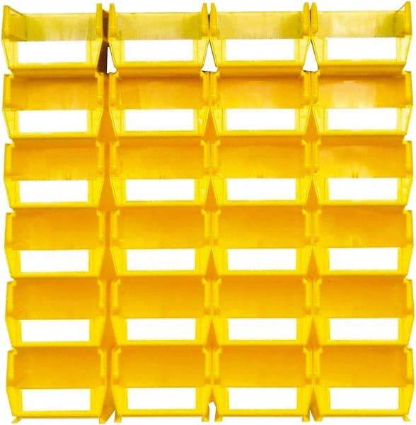 Triton - 12 Lb. Load Capacity, 7-3/8" Deep, Multi-Colored Polypropylene Bin System - 3" High x 4-1/8" Wide x 7-3/8" Long - Industrial Tool & Supply