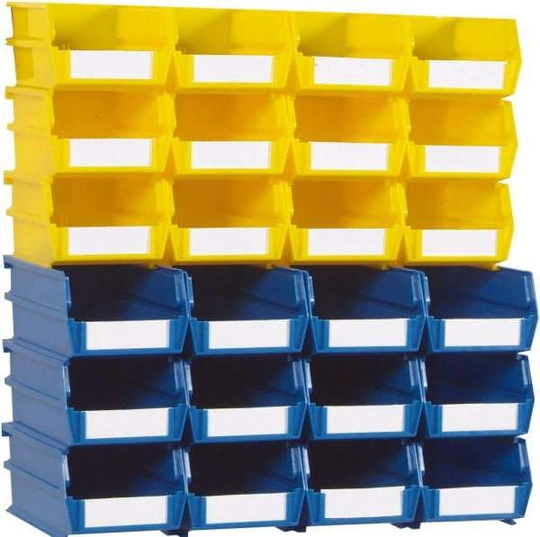 Triton - 70 Lb. Load Capacity, 7-3/8" Deep, Multi-Colored Polypropylene Bin System - 3" High x 4-1/8" Wide x 7-3/8" Long - Industrial Tool & Supply