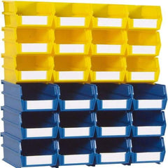 Triton - 70 Lb. Load Capacity, 7-3/8" Deep, Multi-Colored Polypropylene Bin System - 3" High x 4-1/8" Wide x 7-3/8" Long - Industrial Tool & Supply