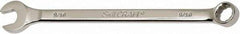 Ability One - 9/16" 12 Point Combination Wrench - 15° Offset Angle, Steel, Chrome Finish - Industrial Tool & Supply