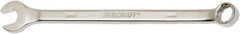 Ability One - 12mm 12 Point Combination Wrench - 15° Offset Angle, Steel, Chrome Finish - Industrial Tool & Supply