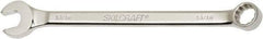 Ability One - 13/16" 12 Point Combination Wrench - 15° Offset Angle, Steel, Chrome Finish - Industrial Tool & Supply