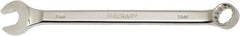 Ability One - 19mm 12 Point Combination Wrench - 15° Offset Angle, Steel, Chrome Finish - Industrial Tool & Supply