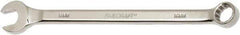 Ability One - 16mm 12 Point Combination Wrench - 15° Offset Angle, Steel, Chrome Finish - Industrial Tool & Supply