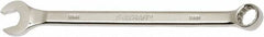 Ability One - 15mm 12 Point Combination Wrench - 15° Offset Angle, Steel, Chrome Finish - Industrial Tool & Supply
