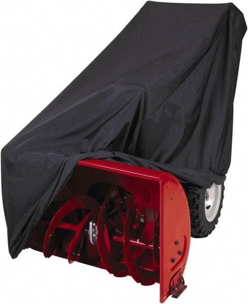 Classic Accessories - Polyester Snow Thrower Protective Cover - 47 x 31 x 37", Black - Industrial Tool & Supply