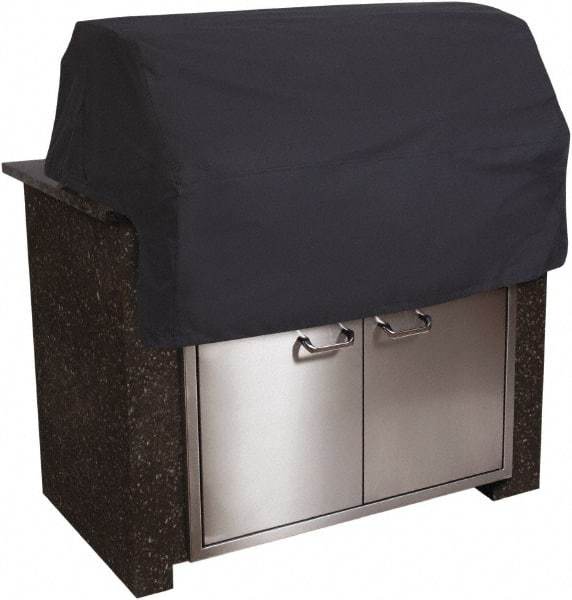 Classic Accessories - Polyester Grill Top Protective Cover - 57 x 29 x 26", Black - Industrial Tool & Supply