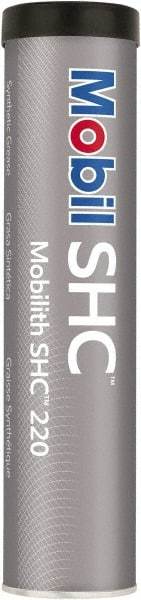 Mobil - 13.4 oz Cartridge Lithium High Temperature Grease - Red, High/Low Temperature, NLGIG 2, - Industrial Tool & Supply