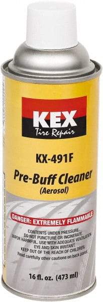 KEX Tire Repair - 16 oz. Aerosol Can Buffer - For Tires & Wheels - Industrial Tool & Supply