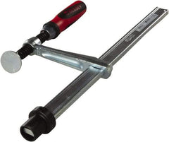 Bessey - 6" Throat Depth, 8" Max Capacity, Standard Sliding Arm Clamp - 650 Lb Clamping Pressure, 5/8" Spindle Diam - Industrial Tool & Supply
