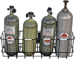 AIR Systems - SCBA/EEBA Air Cylinder Rack - Use with Self-Contained Breathing Apparatus (SCBA) - Industrial Tool & Supply