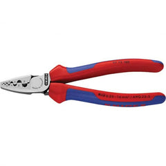 Knipex - Crimpers Type: Crimping Pliers Style: Crimping Pliers for End Sleeves (Ferrules) - Industrial Tool & Supply