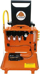 AIR Systems - 50 CFM Portable SAR Grade-D Filtration Blast-Air Cart - 4 Respirator Outlets, 1/2" Inlet, 1/4" Outlet - Industrial Tool & Supply
