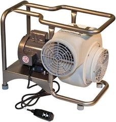 AIR Systems - 8" Inlet, Electric AC Centrifugal Blower - 0.75 hp, 1,308 CFM (Free Air), 220 Max Voltage Rating - Industrial Tool & Supply