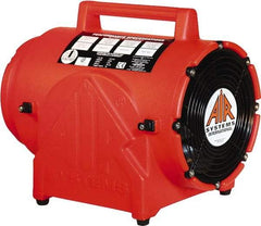 AIR Systems - 8" Inlet, Electric AC Contractor Grade Axial Fan - 0.33 hp, 826 CFM (Free Air), 220 Max Voltage Rating - Industrial Tool & Supply