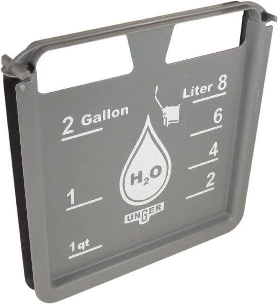 Unger - Polypropylene Removable Divider - Gray, For Use with COMSG - Industrial Tool & Supply