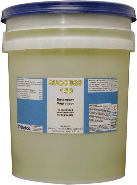 Detco - 5 Gal Bucket Cleaner/Degreaser - Liquid, Butyl-Based, Unscented - Industrial Tool & Supply
