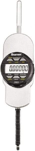 Starrett - Electronic Drop Indicators Minimum Measurement (Decimal Inch): 0.0000 Minimum Measurement (mm): 0.00 - Industrial Tool & Supply