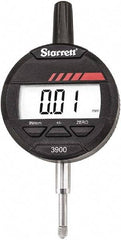 Starrett - Electronic Drop Indicators Minimum Measurement (Decimal Inch): 0.0000 Minimum Measurement (mm): 0.00 - Industrial Tool & Supply