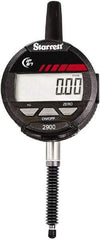 Starrett - Electronic Drop Indicators Minimum Measurement (Decimal Inch): 0.0000 Minimum Measurement (mm): 0.00 - Industrial Tool & Supply