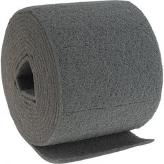 Brite Star - 20' Long x 8" Wide Nonwoven Roll - Very Fine Grade, Gray, Silicon Carbide - Industrial Tool & Supply