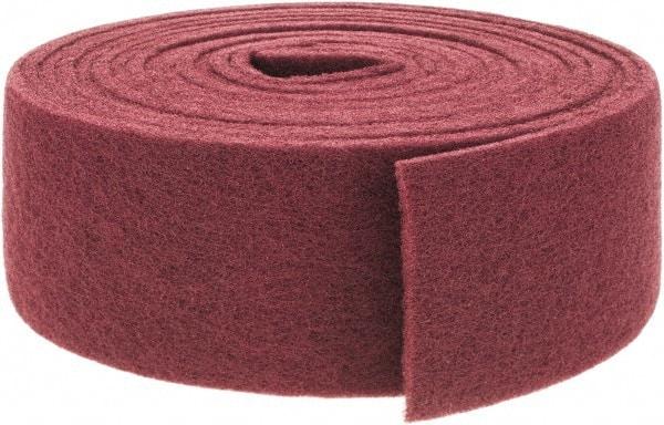 Brite Star - 30' Long x 4" Wide Nonwoven Roll - Very Fine Grade, Purple, Aluminum Oxide - Industrial Tool & Supply