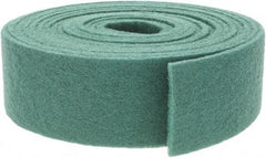 Brite Star - 30' Long x 4" Wide Nonwoven Roll - Fine Grade, Green, Aluminum Oxide - Industrial Tool & Supply