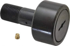 Accurate Bushing - 1-3/4" Roller Diam x 1" Width, 3/4" Stud Diam x 1-3/4" Length, Stud Cam Follower - Steel, 7/8" Thread Length, 3/4-16 Thread, 2-3/4" OAL, 7,870 Lb Dynamic Cap, 7,950 Lb Static Cap - Industrial Tool & Supply