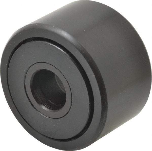 Accurate Bushing - 5/8" Bore, 2" Roller Diam x 1-1/4" Roller Width, Steel Yoke Cam Follower - 10,370 Lb Dynamic Load Capacity, 1-5/16" Overall Width - Industrial Tool & Supply