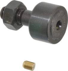 Accurate Bushing - 19mm Roller Diam x 11mm Width, 8mm Stud Diam x 20mm Length, Sealed Stud Cam Follower - Steel, 10mm Thread Length, M8x1.25 Thread, 32mm OAL, 4,250 N Dynamic Cap, 4,600 N Static Cap - Industrial Tool & Supply