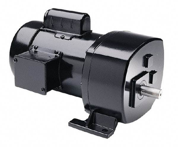 Leeson - 133 RPM, 13:1 Gear Ratio, Gearmotor - 229 Torque - Industrial Tool & Supply