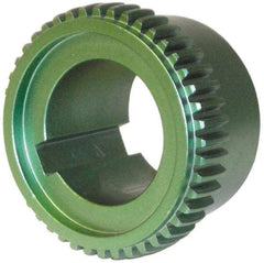 Lovejoy - 1-1/4" Inside x 3-3/4" Outside Diam, Rigid Coupling Hub - 1/4" Keyway Width x 1/8" Keyway Depth - Industrial Tool & Supply