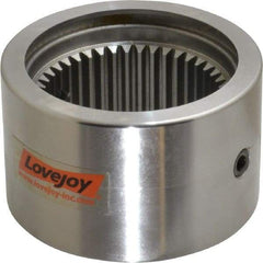 Lovejoy - 3.31" Outside Diam, Steel Sleeve Rigid Coupling - Industrial Tool & Supply