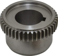 Lovejoy - 1-3/8" Inside x 3-3/4" Outside Diam, Rigid Coupling Hub - 5/16" Keyway Width x 5/32" Keyway Depth - Industrial Tool & Supply