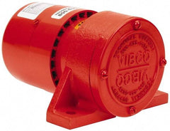 Vibco - 1 Phase, 1.7 Amp, 115 Volt, 7-1/2" Long, Electric Vibrators - 0 to 80 Lbs. Force, 50 Decibels - Industrial Tool & Supply