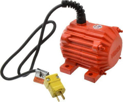 Vibco - 1 Phase, 1.5 Amp, 115 Volt, 5-3/8" Long, Electric Vibrators - 0 to 60 Lbs. Force, 48 Decibels - Industrial Tool & Supply