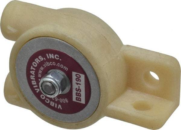 Vibco - ,250 Lb. Force, 7 Cubic Feet per Minute, 10,000 RPM, 70 Decibel, Pneumatic Vibrator - 4-1/8" Long x 1-9/16" Wide x 1-1/4" High, 1/4 Port Inlet, 1/4 Port Outlet - Industrial Tool & Supply