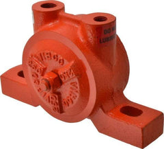 Vibco - 480 Lb. Force, 9 Cubic Feet per Minute, 7,200 RPM, 72 Decibel, Pneumatic Vibrator - 6-3/4" Long x 3-1/8" Wide x 3-15/16" High, 1/4 Port Inlet, 3/8 Port Outlet - Industrial Tool & Supply