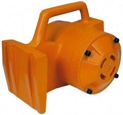 Vibco - 5,000 Lb. Force, 40 Cubic Feet per Minute, 6,000 RPM, 75 Decibel, Pneumatic Vibrator - 9-1/4" Long x 8" Wide x 9" High, 1 Port Inlet, 1 Port Outlet - Industrial Tool & Supply
