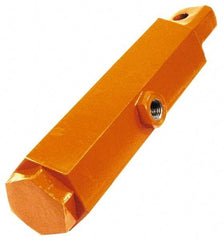 Vibco - 5 Cubic Feet per Minute, 13,000 RPM, 95 Decibel, Pneumatic Vibrator - 5-1/2" Long x 1-5/16" Wide x 5-1/2" High, 1/8 Port Inlet, 1/8 Port Outlet - Industrial Tool & Supply
