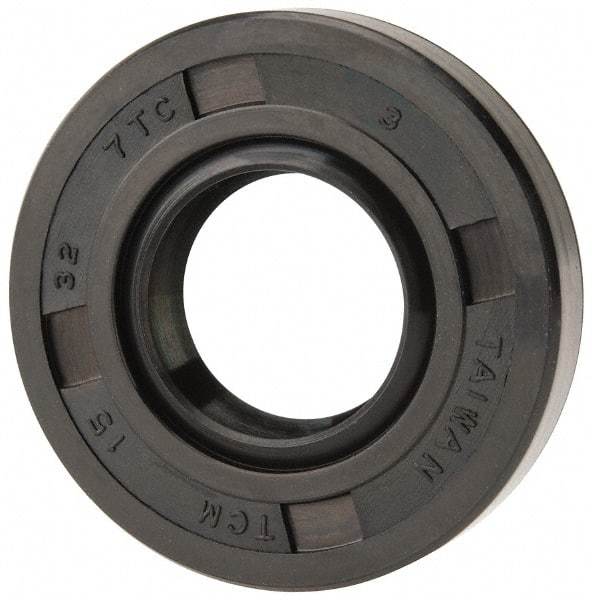 Value Collection - 0.591" ID x 1.26" OD TC Automotive Shaft Seal - Nitrile, 0.276" Thick - Industrial Tool & Supply