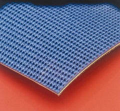 Made in USA - Incline Conveyor Belt - SBR Rubber, 2-Ply, No. 20035506-24 - Industrial Tool & Supply