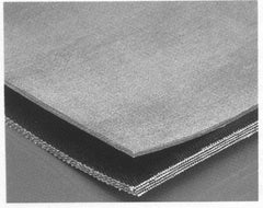 Made in USA - 12" Wide, Friction Surface Conveyor Belt - Nitrile, Brown, 3-Ply, No. 20032700-12 - Industrial Tool & Supply
