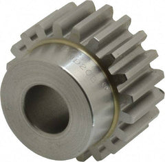 Boston Gear - 12 Pitch, 1.667" Pitch Diam, 20 Tooth Spur Gear - 3/4" Face Width, 5/8" Bore Diam, 1.32" Hub Diam, 14.5° Pressure Angle, Steel - Industrial Tool & Supply