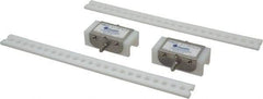 Made in USA - Chain Size 40, Polyethylene, Floating Roller Chain Tensioner - 3" Long - Industrial Tool & Supply