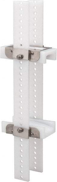 Made in USA - Chain Size 80, Polyethylene, Floating Roller Chain Tensioner - 4-1/2" Long - Industrial Tool & Supply